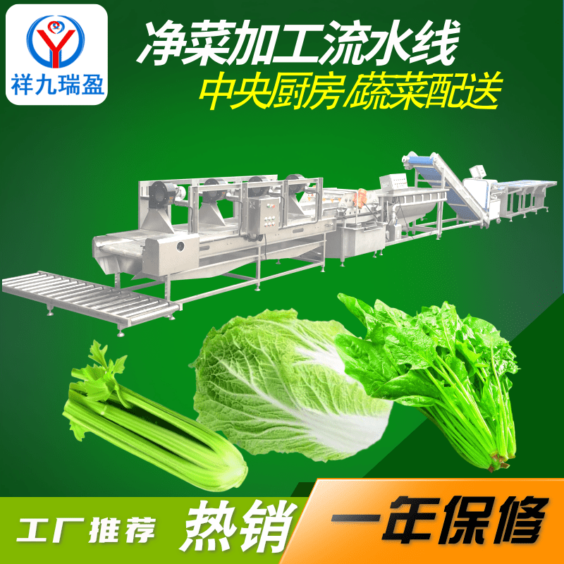 整套的凈菜加工流水線設(shè)備有哪些特點(diǎn)？